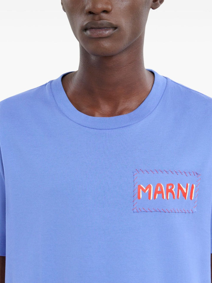 MARNI - T-shirt blue lilac - Lothaire