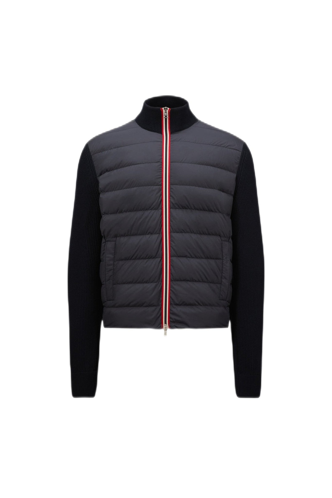 MONCLER - Cardigan zippé matelassé en coton - Lothaire