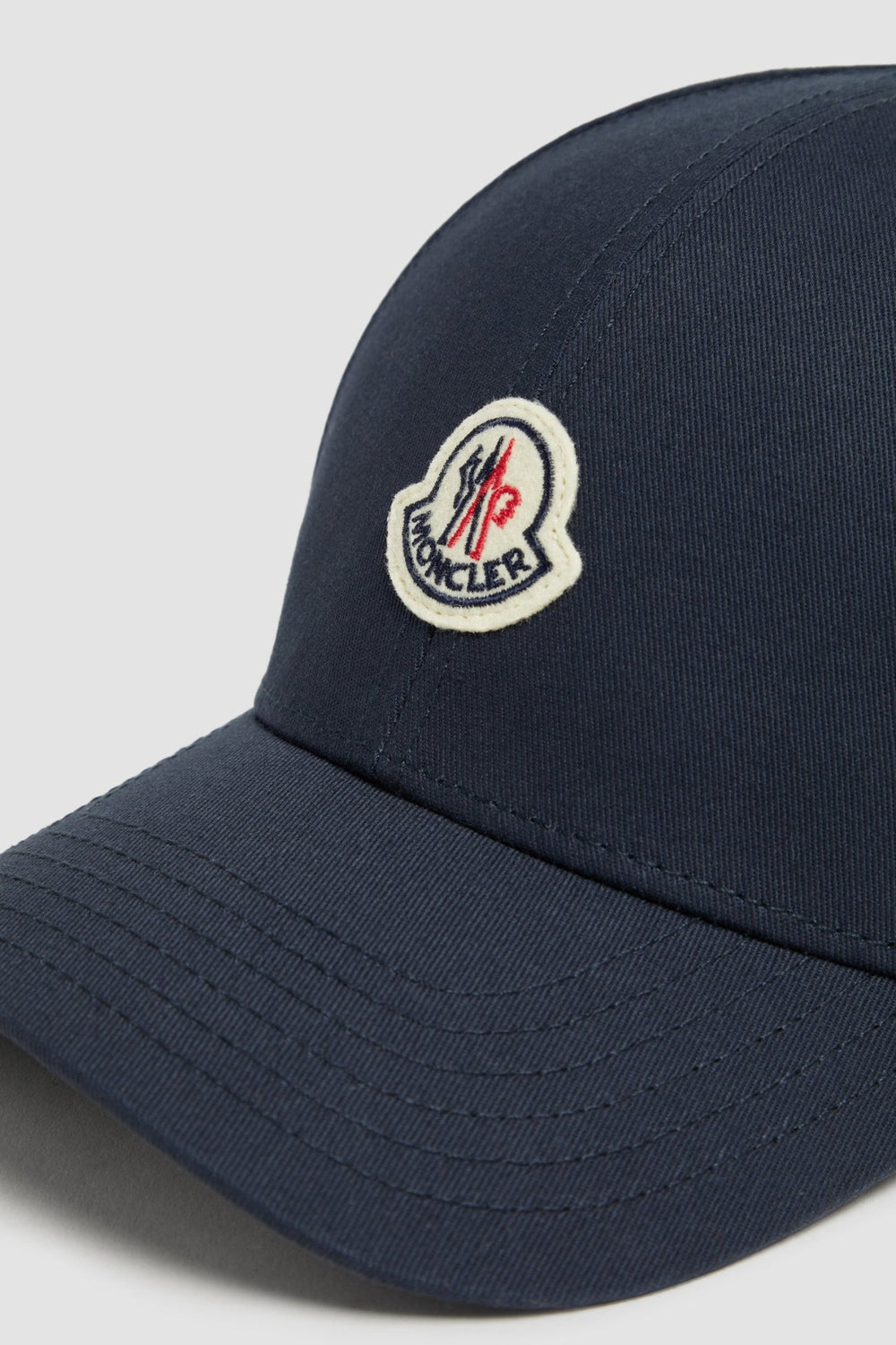 MONCLER - CASQUETTE EN GABARDINE Bleu marine - Lothaire