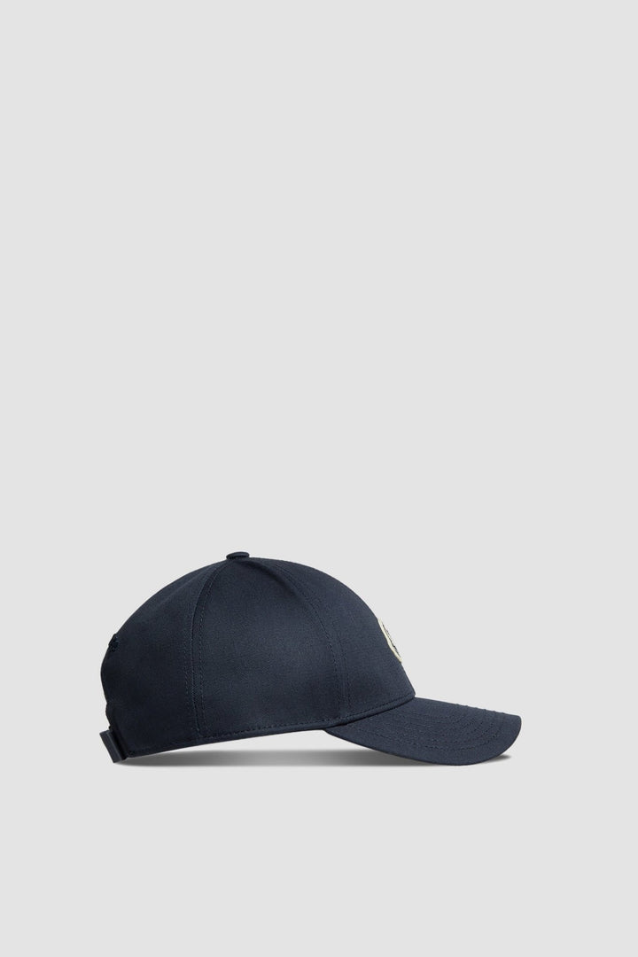 MONCLER - CASQUETTE EN GABARDINE Bleu marine - Lothaire