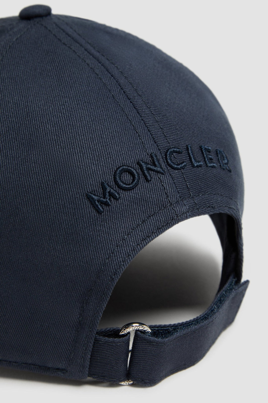 MONCLER - CASQUETTE EN GABARDINE Bleu marine - Lothaire