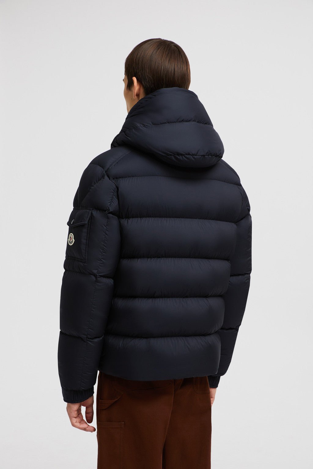 MONCLER - DOUDOUNE COURTE À CAPUCHE VEZERE Marine - Lothaire