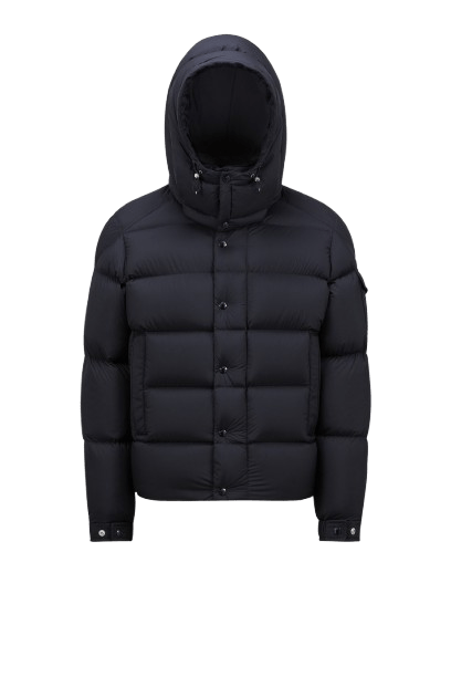 MONCLER - DOUDOUNE COURTE À CAPUCHE VEZERE Marine - Lothaire