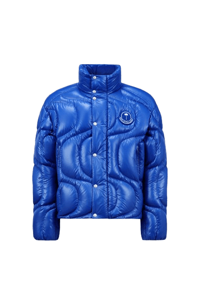 MONCLER - DOUDOUNE COURTE HAUNANI MONCLER X PALM ANGELS Navy - Lothaire