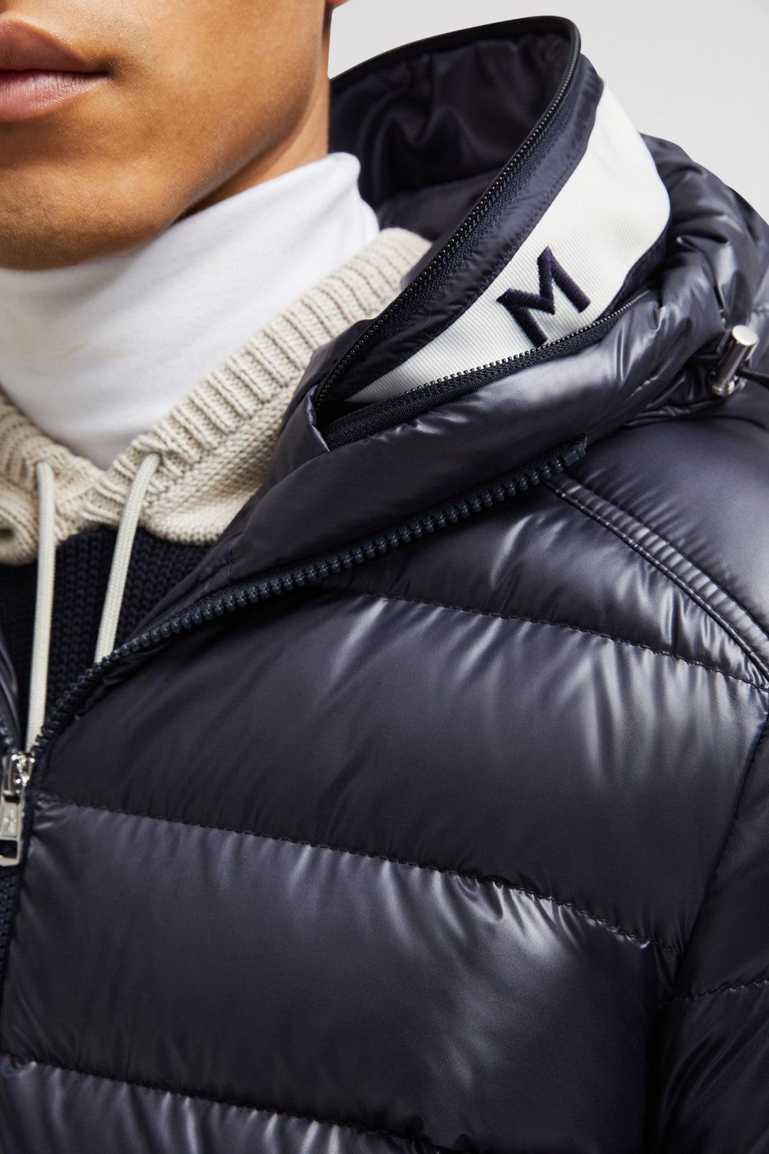 Moncler - Doudoune courte navy Besines - Lothaire