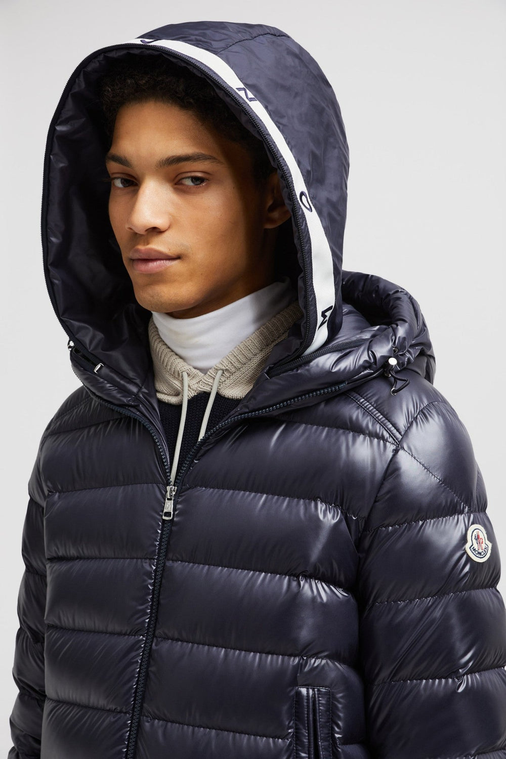 Moncler - Doudoune courte navy Besines - Lothaire