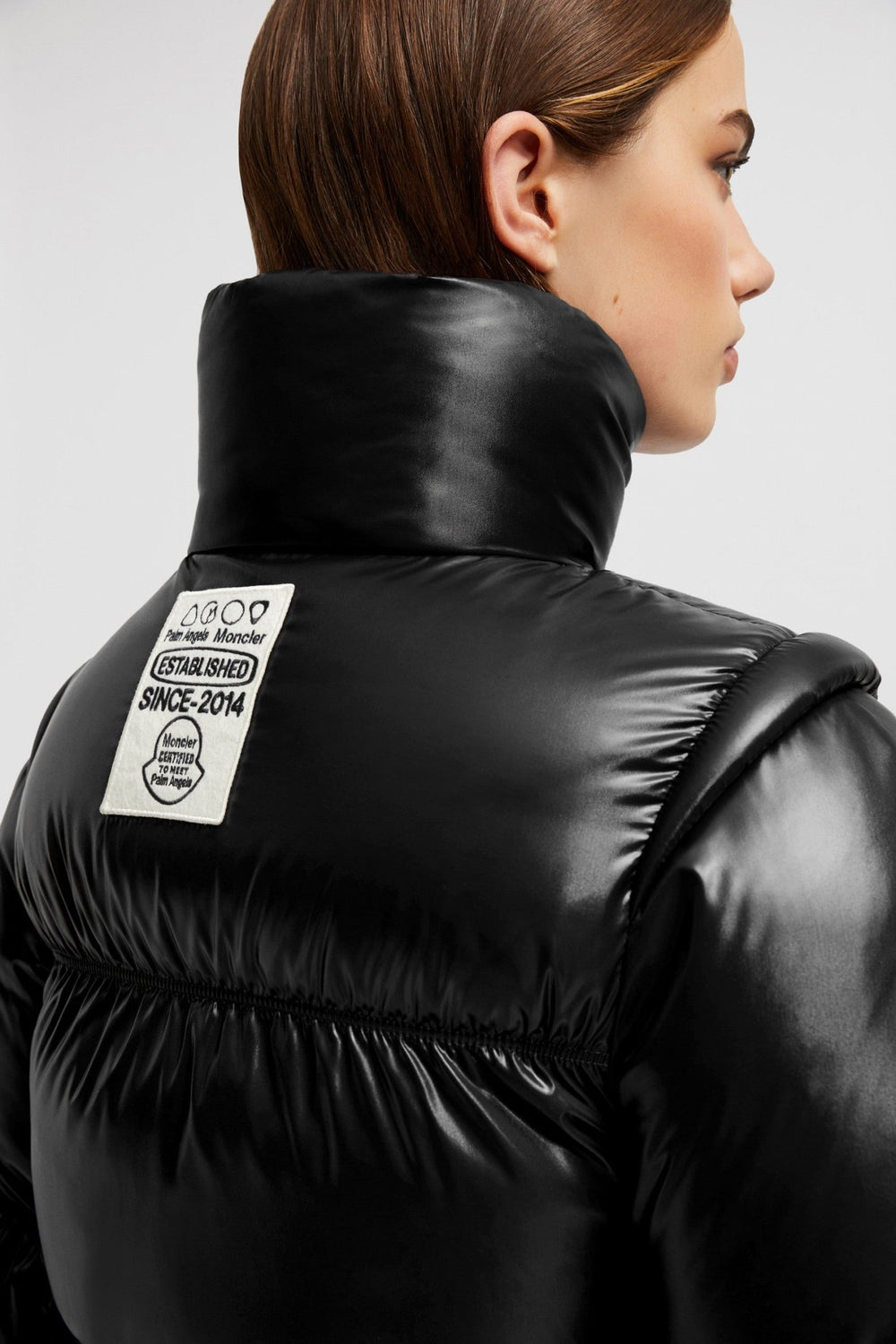 MONCLER - DOUDOUNE COURTE NOELLA MONCLER X PALM ANGELS Noir - Lothaire