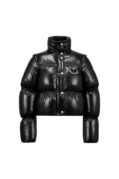 MONCLER - DOUDOUNE COURTE NOELLA MONCLER X PALM ANGELS Noir - Lothaire