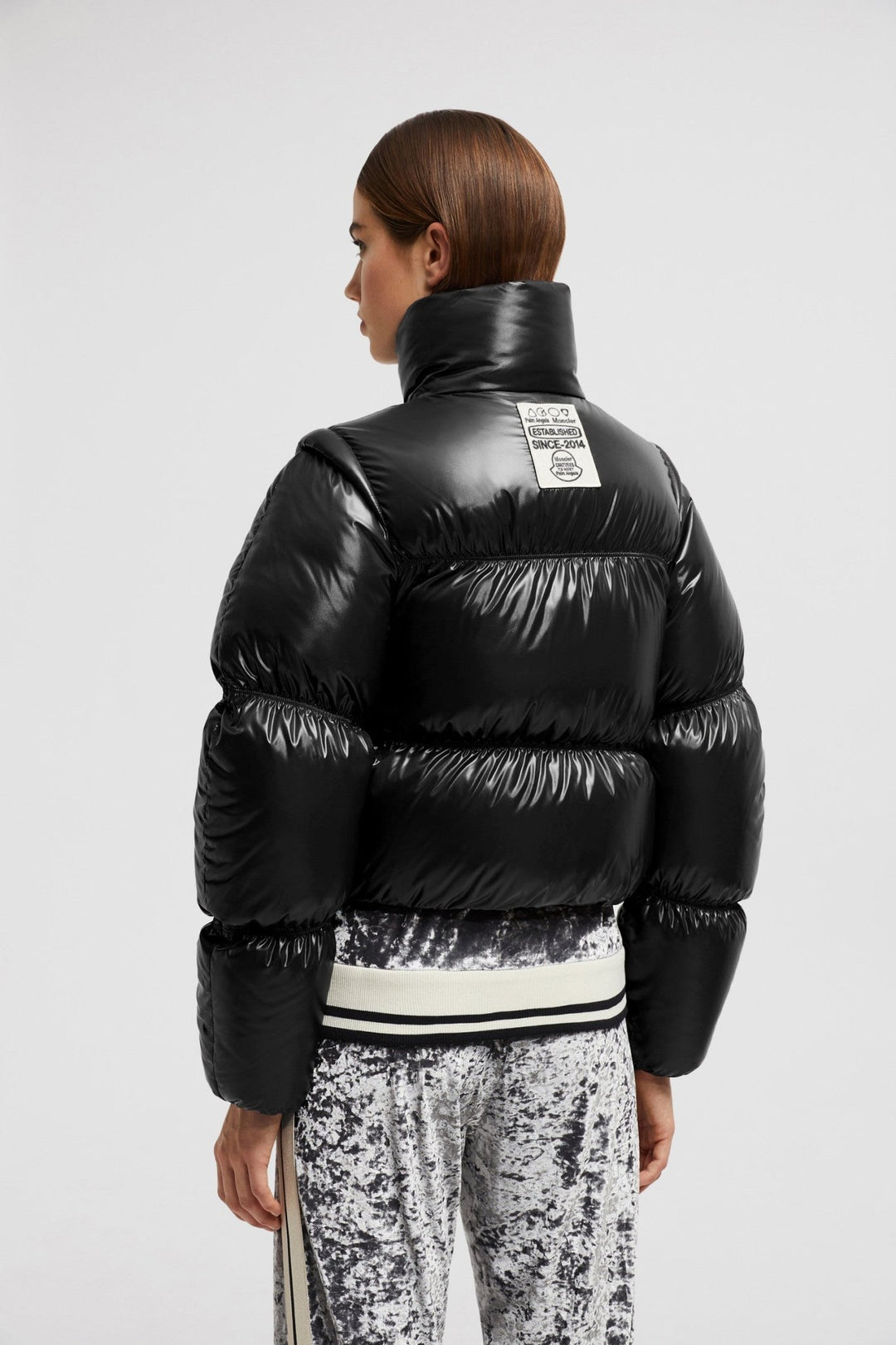 MONCLER - DOUDOUNE COURTE NOELLA MONCLER X PALM ANGELS Noir - Lothaire