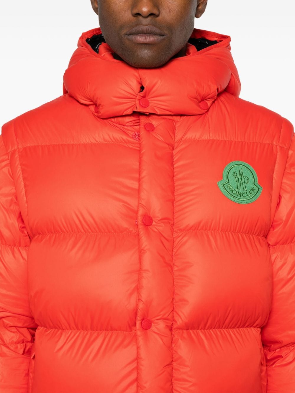 Moncler doudoune Cyclone 2 en 1 dark orange - Lothaire