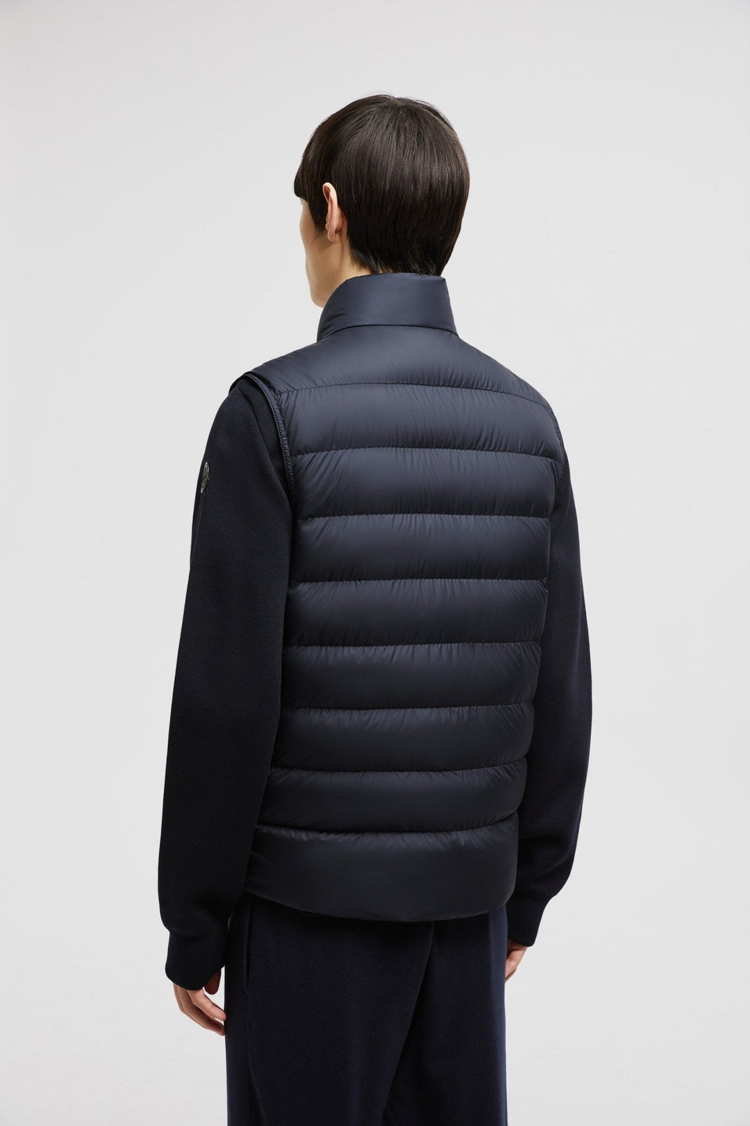 MONCLER - Doudoune sans manches Lechtal bleu marine - Lothaire