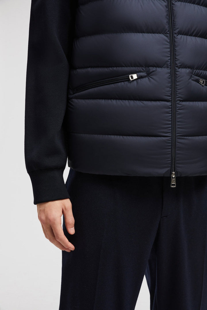 MONCLER - Doudoune sans manches Lechtal bleu marine - Lothaire