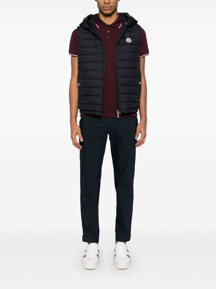 MONCLER - gilet Bourget bleu marine - Lothaire