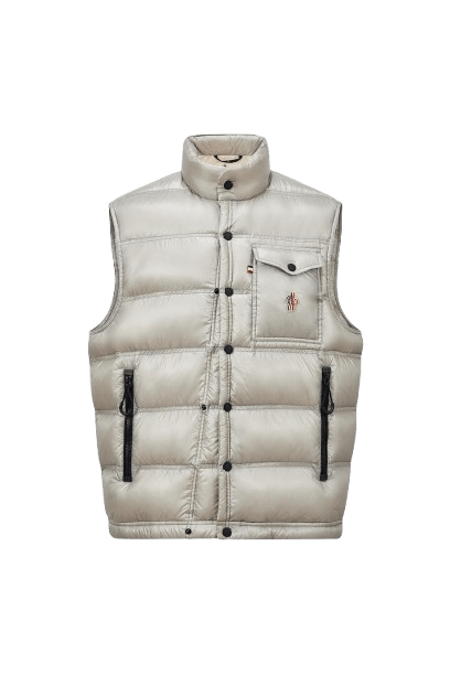 MONCLER GRENOBLE - Doudoune sans manches Nantu grise - Lothaire