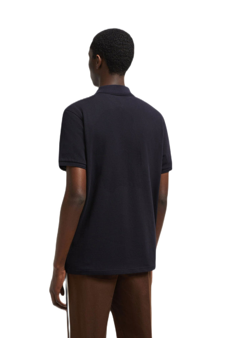 Moncler Polo Bleu nuit avec logo - Lothaire