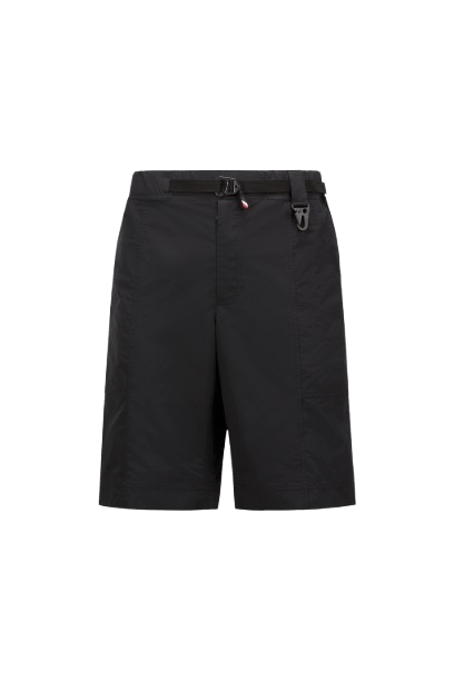 MONCLER - SHORT EN FROISSÉ TECHNIQUE Noir - Lothaire