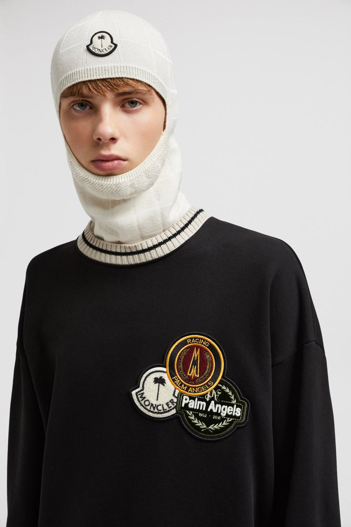 MONCLER - SWEAT EN COTON MONCLER X PALM ANGELS Noir - Lothaire