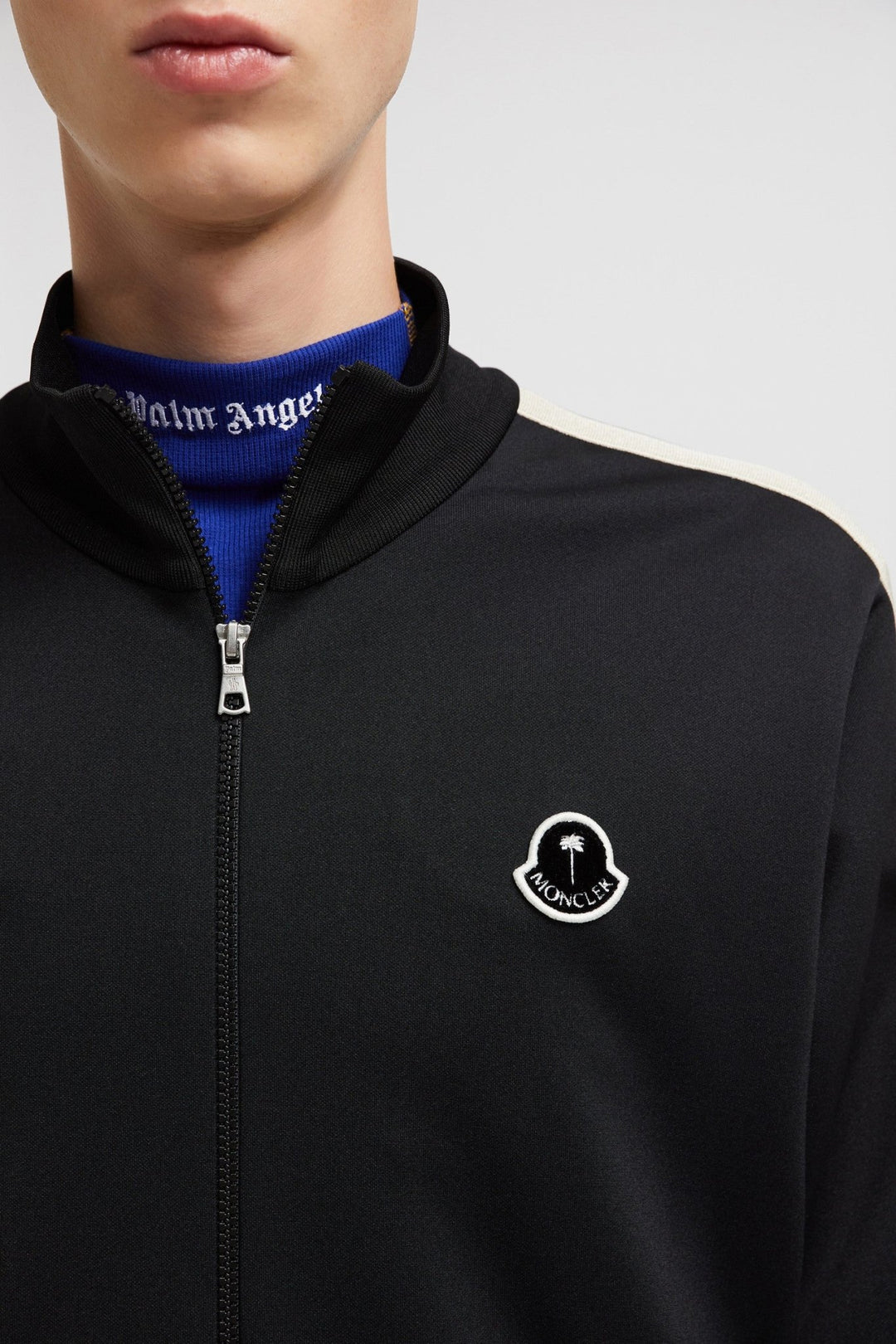 MONCLER - SWEAT ZIPPÉ MONCLER X PALM ANGELS Noir - Lothaire