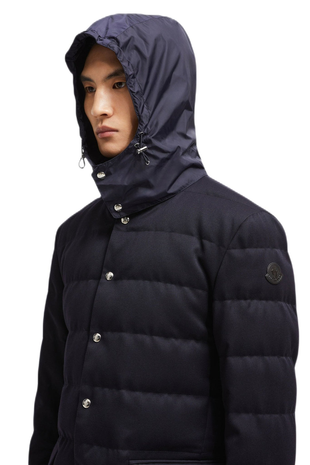 Moncler veste matelassée Bess Bleu marine - Lothaire