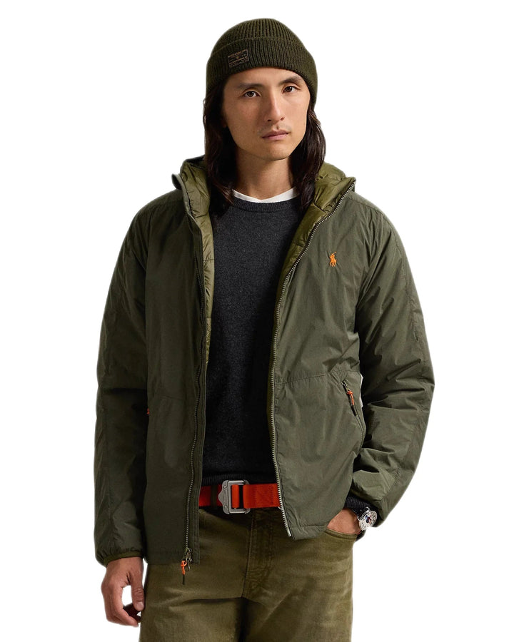 Polo Ralph Lauren - Blouson à capuche vert - Lothaire