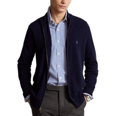 Polo ralph Lauren - Cardigan zippé marine - Lothaire