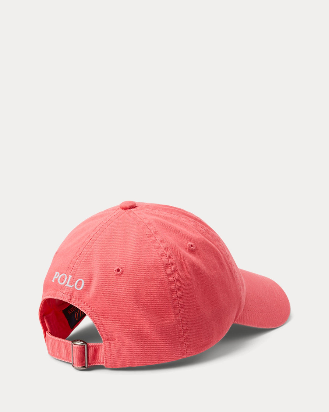 Polo Ralph Lauren - Casquette de baseball coton chino Pale Red - Lothaire