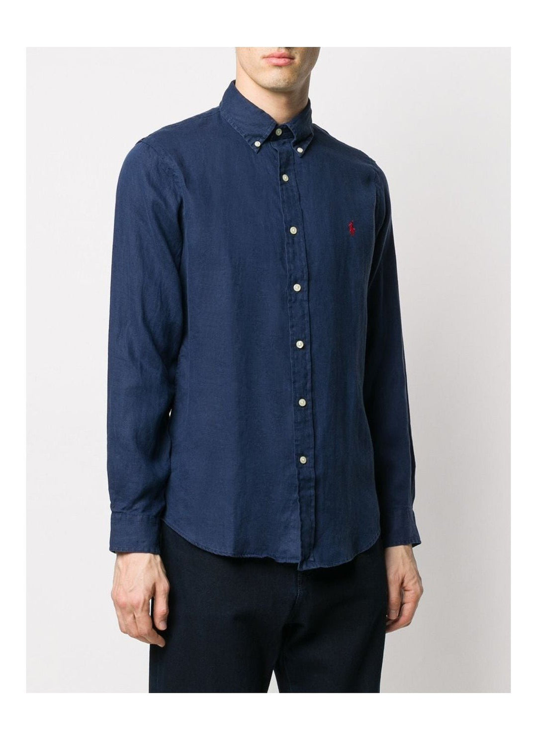 Polo Ralph Lauren - Chemise classique lin bleu - Lothaire