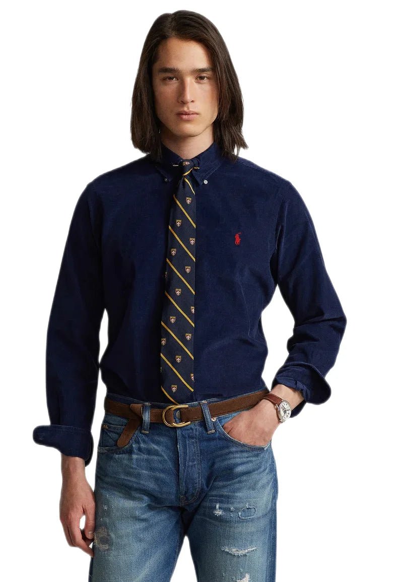 Polo Ralph Lauren - Chemise velours marine - Lothaire