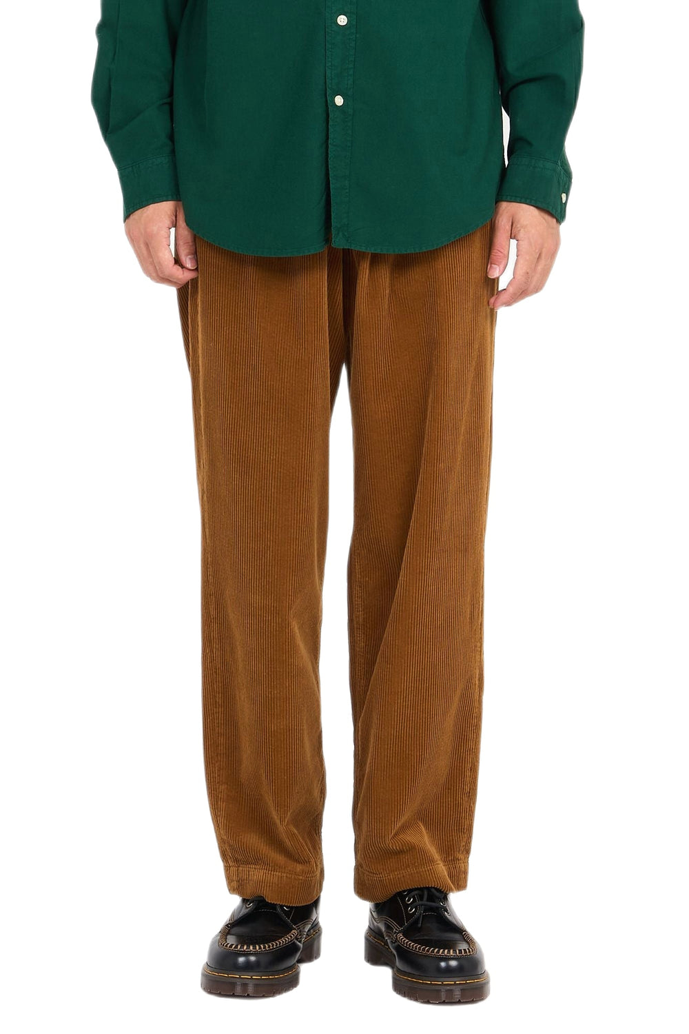 Polo Ralph Lauren - Pantalon classic fit Corduroy marron - Lothaire