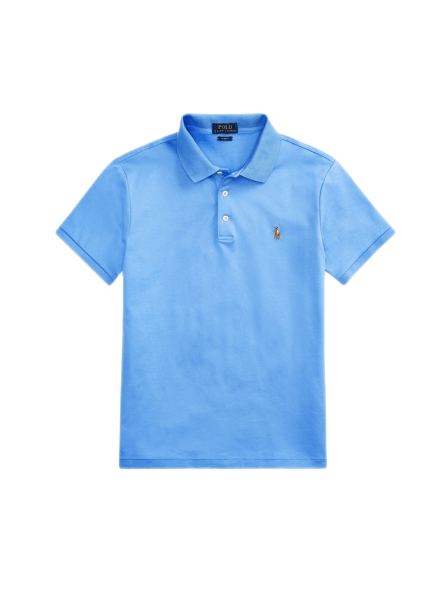 Polo Ralph Lauren - Polo coton slimfit Harbor island blue - Lothaire