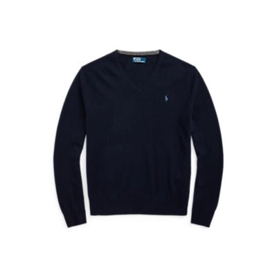 Polo Ralph Lauren - Pull cintré marine - Lothaire