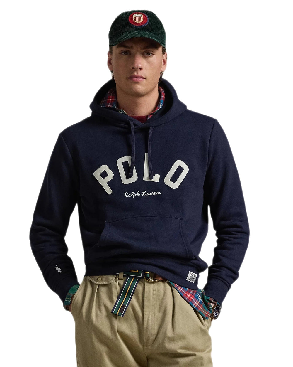 Polo Ralph Lauren - Sweat à capuche logo marine - Lothaire