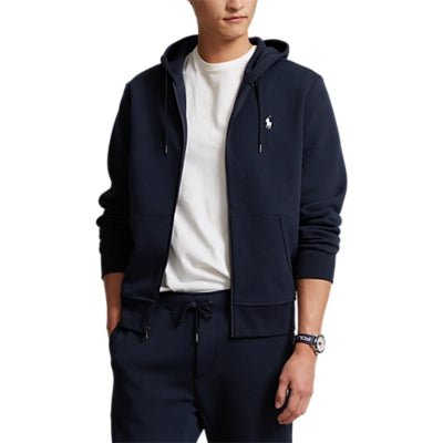 Polo Ralph Lauren - Sweat capuche double maille marine - Lothaire