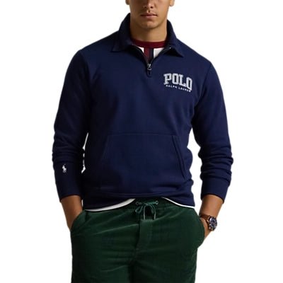 Polo Ralph Lauren - Sweat col zippé marine - Lothaire