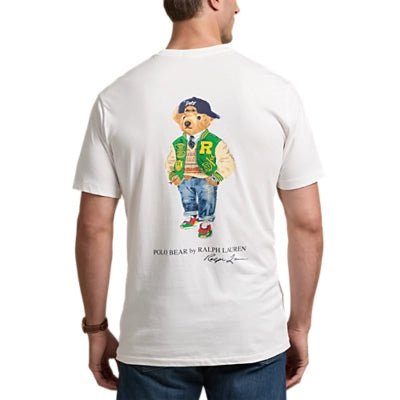 Polo Ralph Lauren - Tshirt Polo Bear Big & Tall blanc - Lothaire