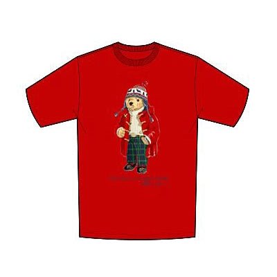 Polo Ralph Lauren - Tshirt Polo bear classique rouge - Lothaire