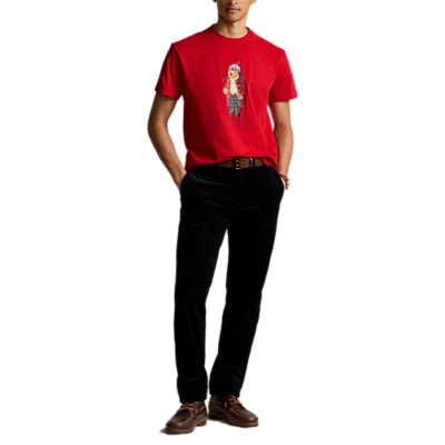 Polo Ralph Lauren - Tshirt Polo bear classique rouge - Lothaire