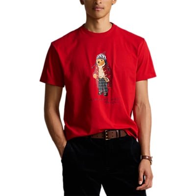 Polo Ralph Lauren - Tshirt Polo bear classique rouge - Lothaire