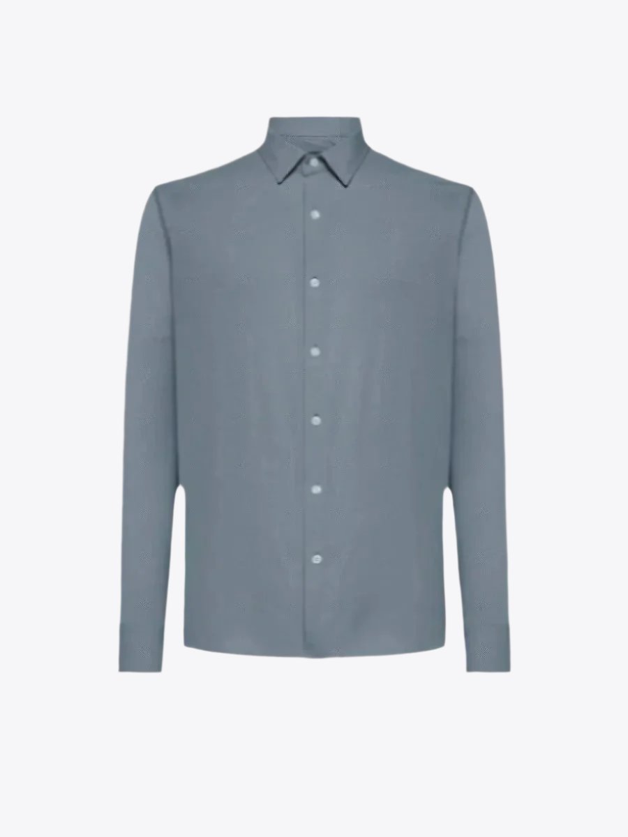 RDD - Chemise Oxford bleu jacquard - Lothaire