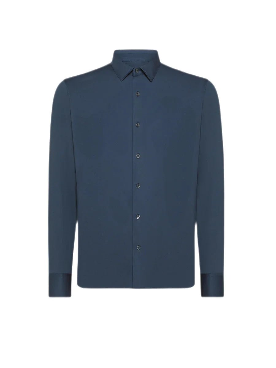 RRD - Chemise Oxford dark blue - Lothaire