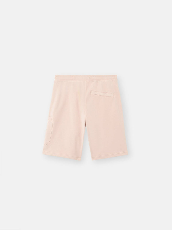 STONE ISLAND - Bermuda cargo à poches et à cordon de serrage à la taille Rose - Lothaire