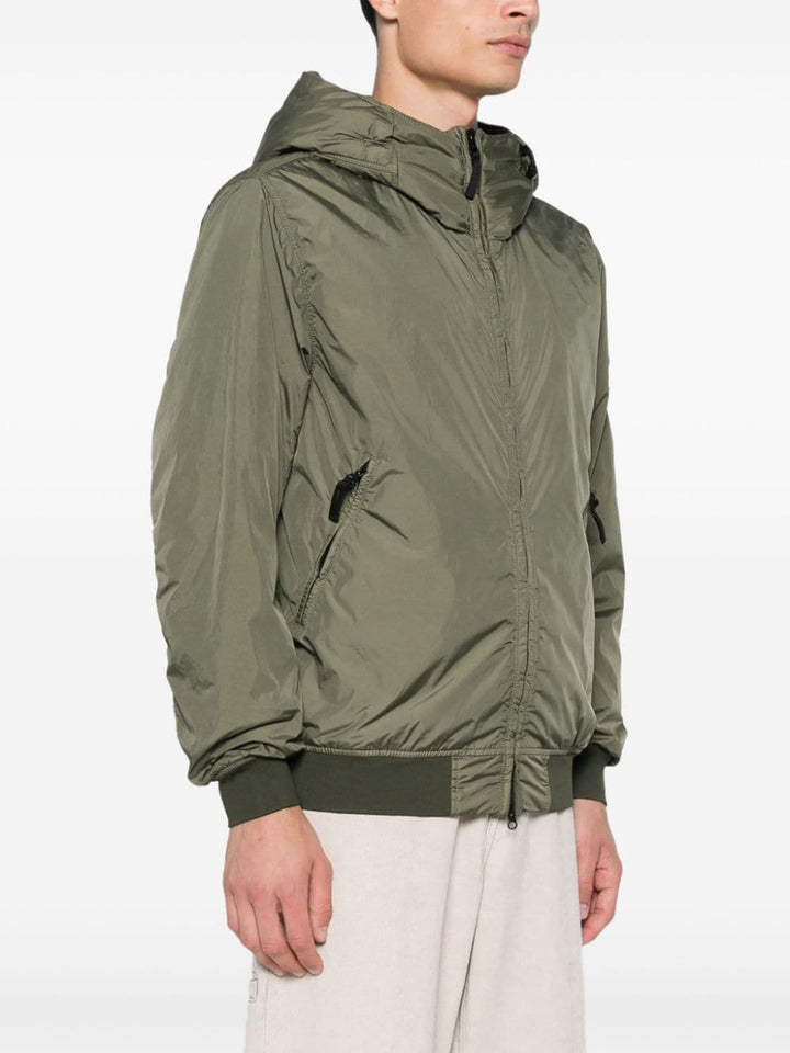 Stone Island - Blouson coupe - vent Crinkles Reps vert musk - Lothaire