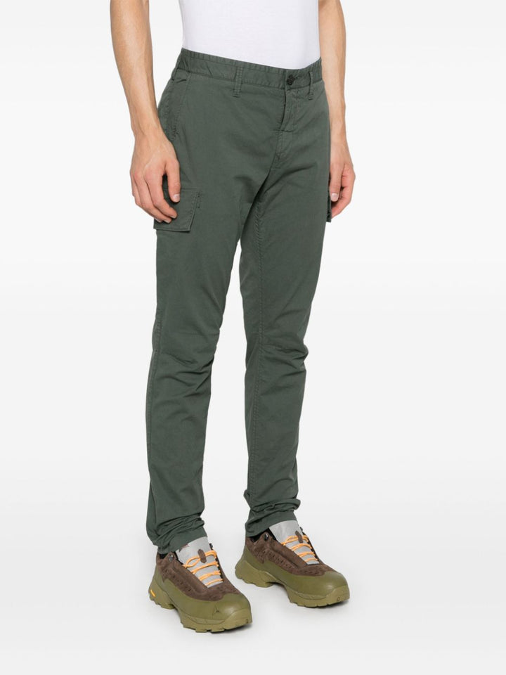 Stone Island - Pantalon slim musk à poches cargo vert - Lothaire