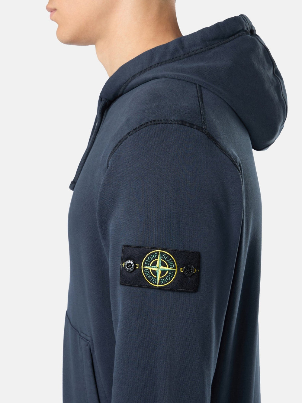 STONE ISLAND - Sweat-shirt avec capuche Bleu marine - Lothaire