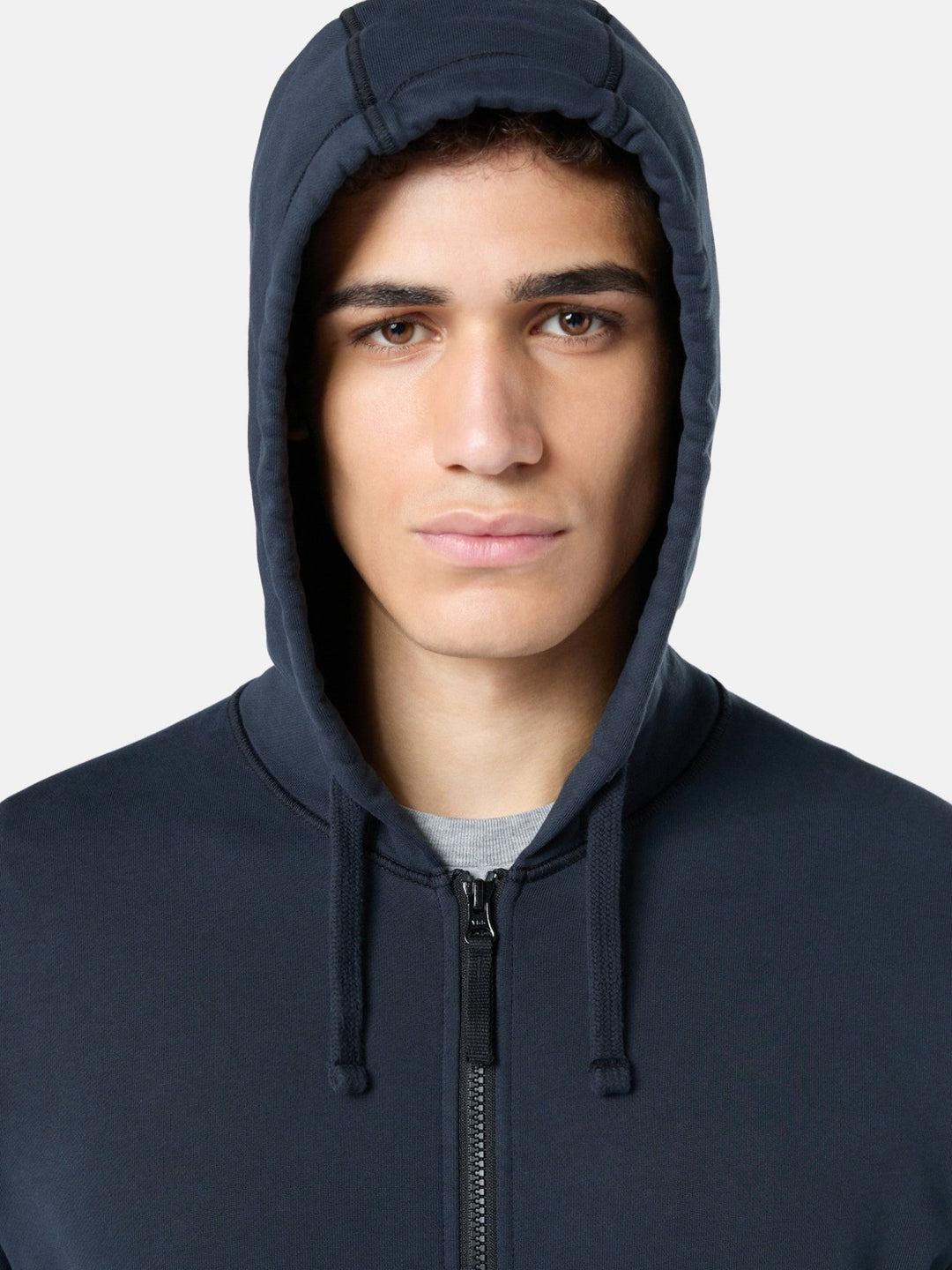 STONE ISLAND - Sweat-shirt avec capuche Bleu marine - Lothaire