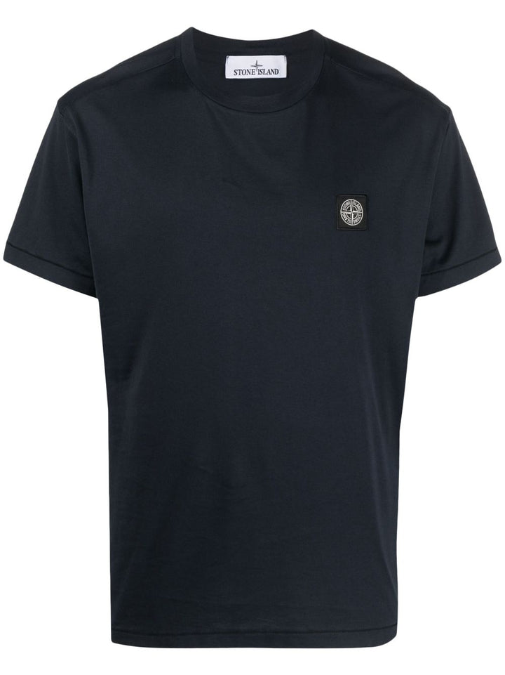 STONE ISLAND - TS manches courtes bleu marine - Lothaire