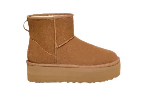 UGG - Botte Classic Mini à plateforme noisette - Lothaire