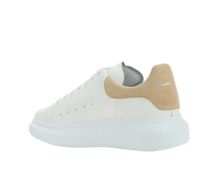 Alexander McQueen - Baskets oversize blanches et Camel - Lothaire