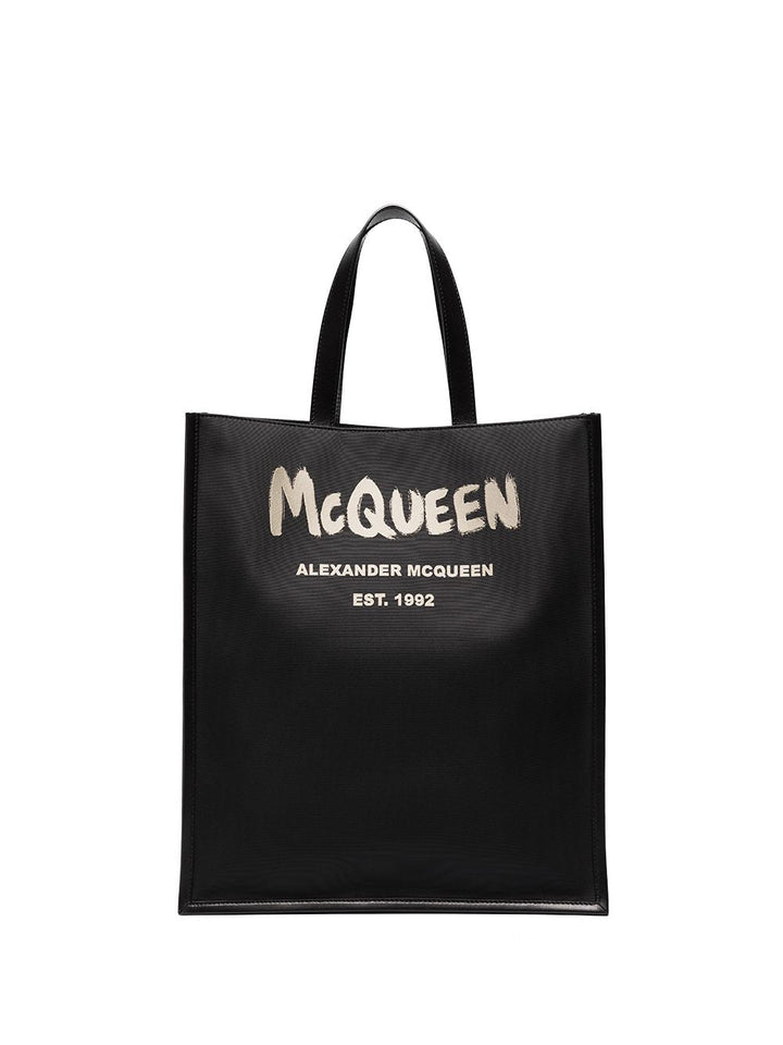 Alexander McQueen Sac cabas Graffiti Edge - Lothaire boutiques