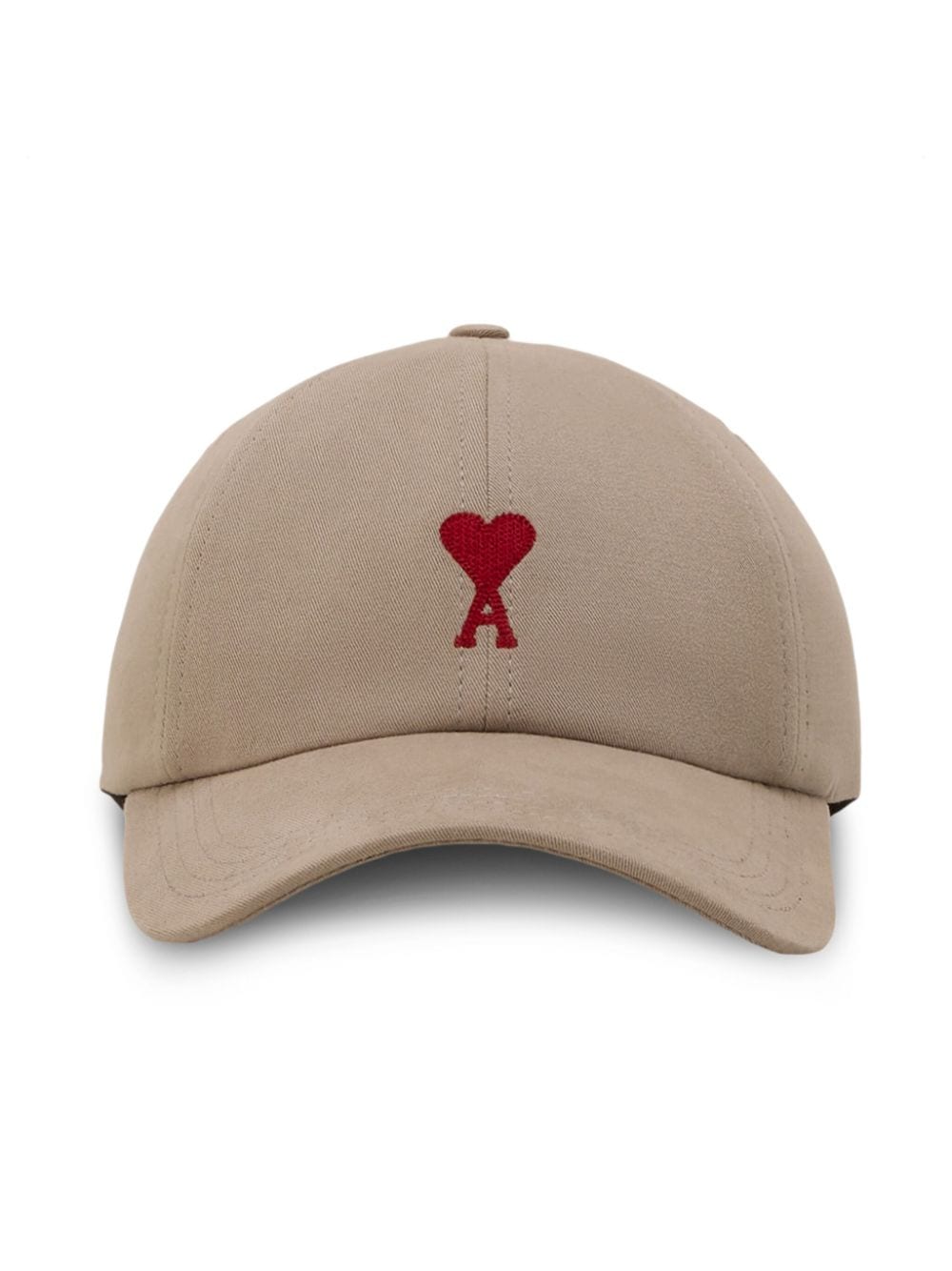 AMI Paris - Casquette beige brodée Ami de Coeur - Lothaire